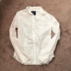 White Button Down Top